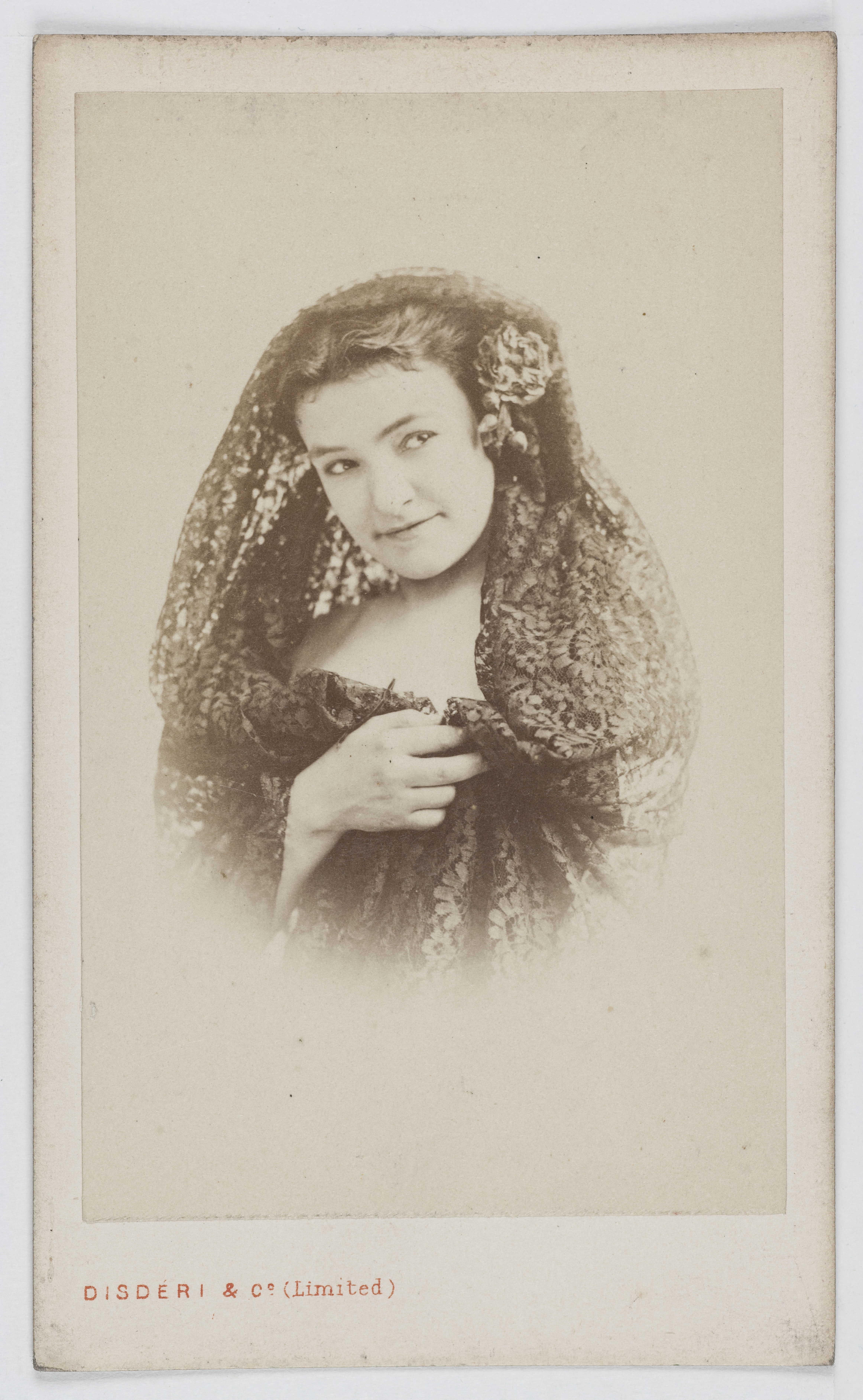 Disderi & Cie, Portrait de Miss Seymour, danseuse anglaise au Théâtre de la Porte Saint Martin.
