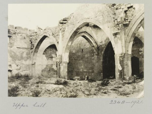 K.A.C. Creswell, Upper hall in Citadel, Aleppo