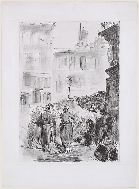 Edouard Manet, The Barricade