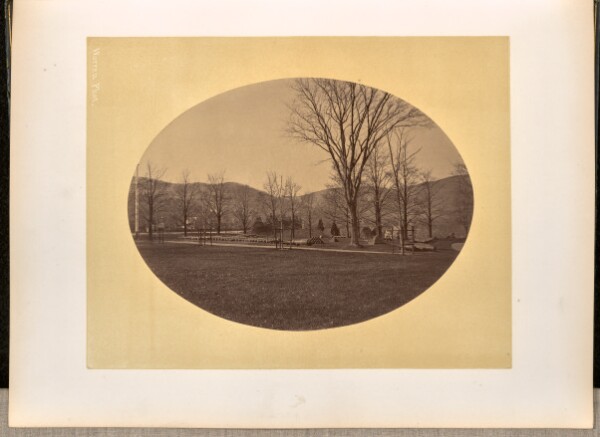 George Kendall Warren, [Artillery pieces and ammunition, West Point]