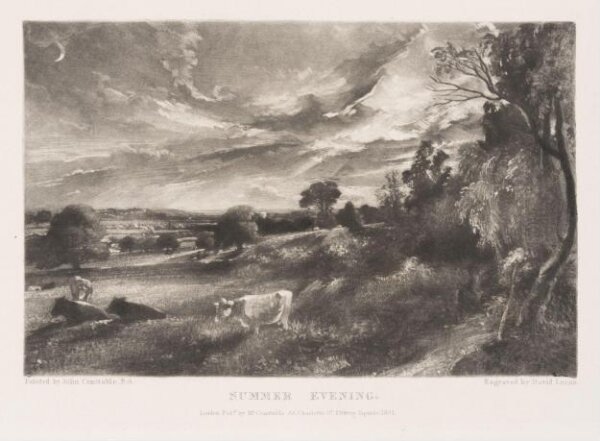 Constable, John RA, SUMMER EVENING