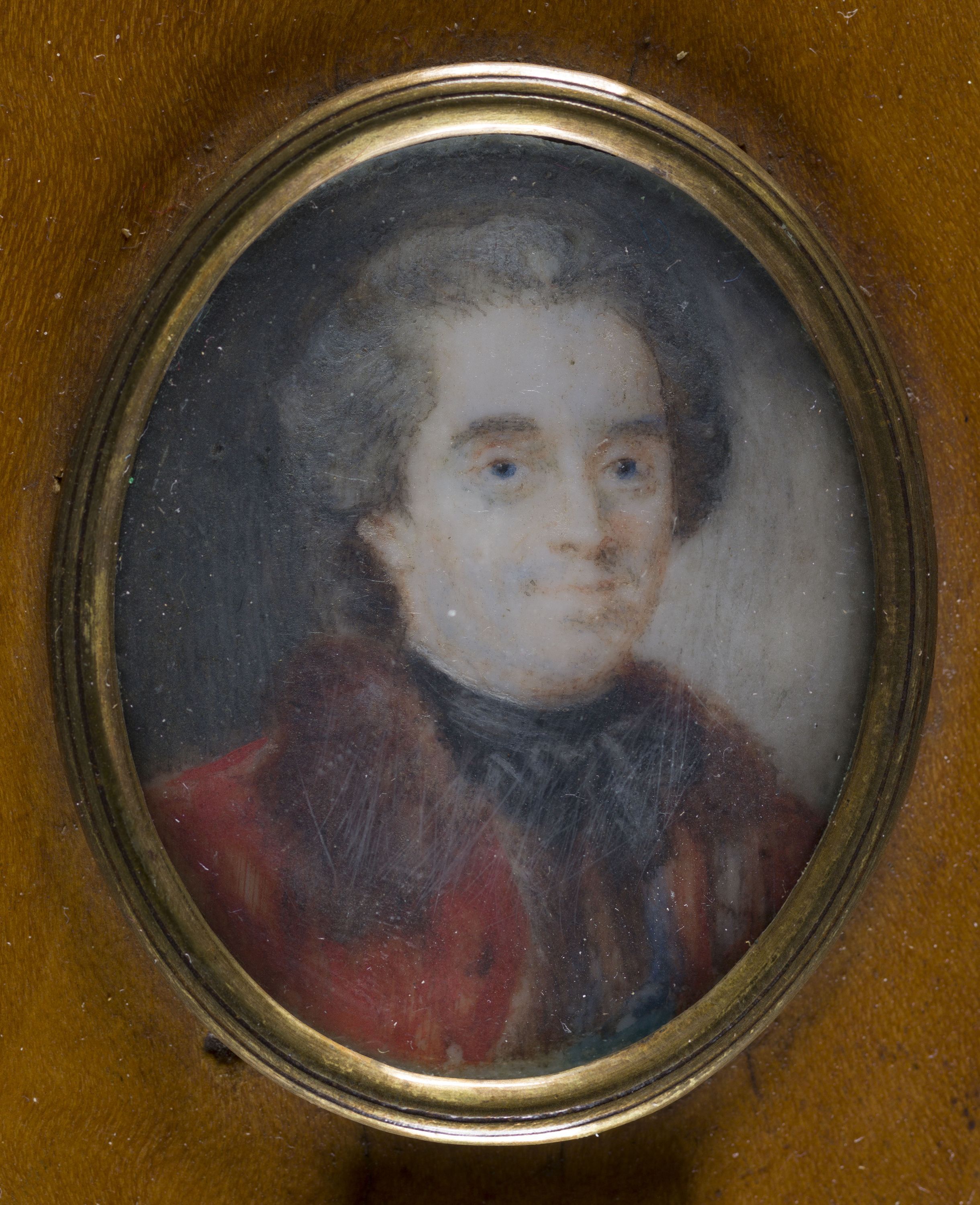 Anonyme, Portrait du maréchal de Saxe