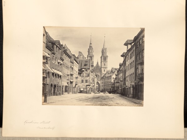 Francis Frith, Karolinen Street, Nuremburg