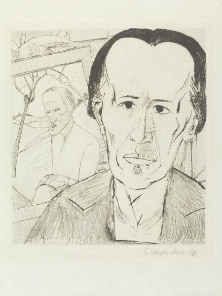 Erich Heckel, Portrait of E.T