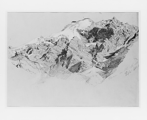 John Singer Sargent, Glacier on the Ortler