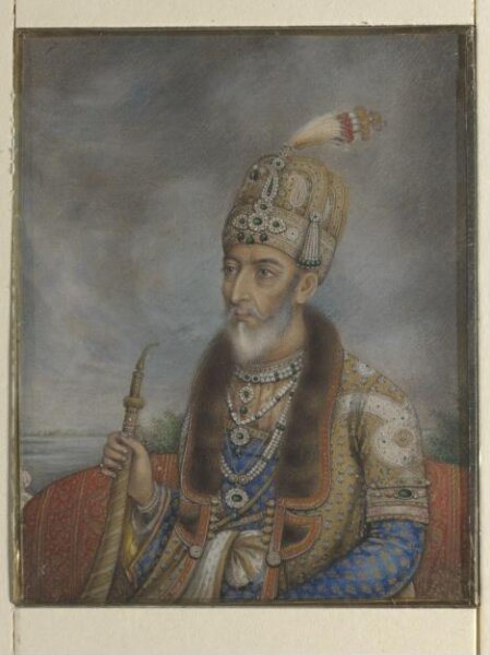 Unknown, Bahadur Shah II (r. 1837-58), last Mughal emperor of India