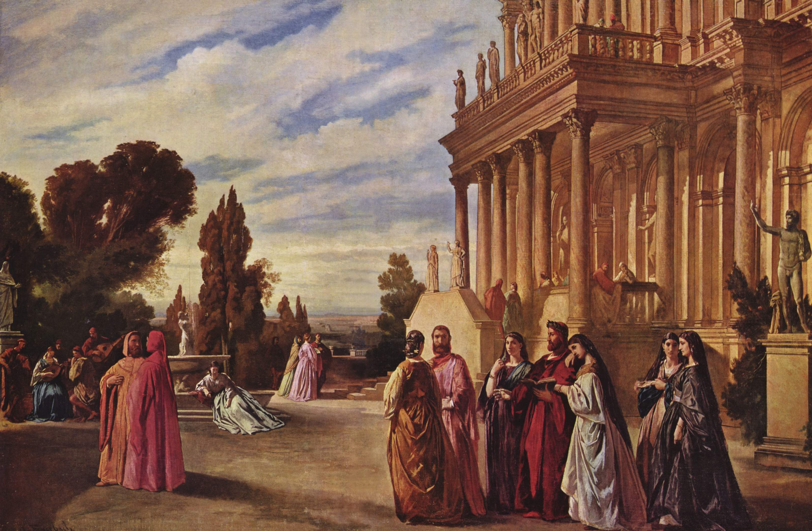 Anselm Feuerbach, Der Garten des Ariost