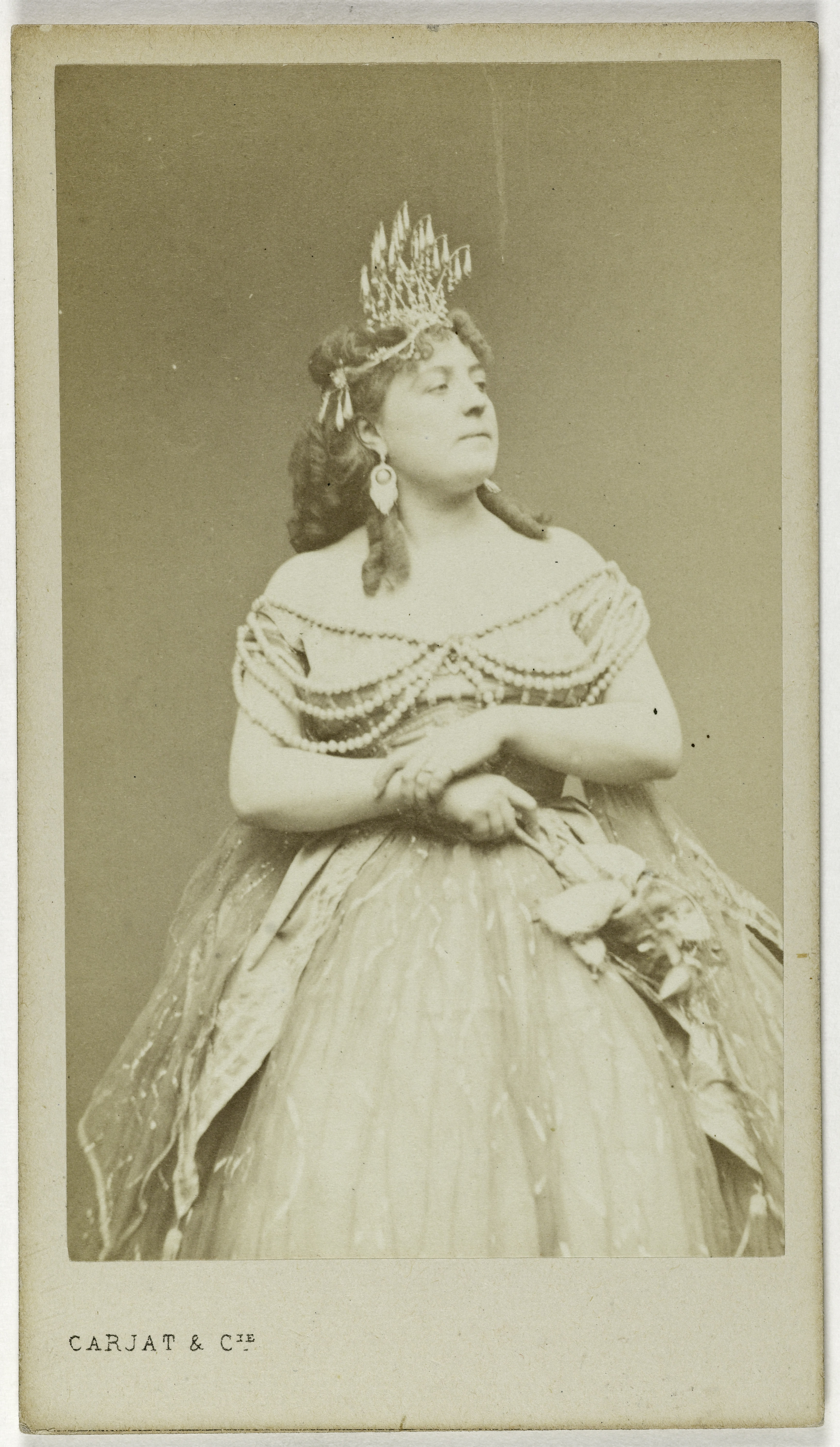 Carjat & Cie, Portrait de Laurent Eudoxie, (actrice)
