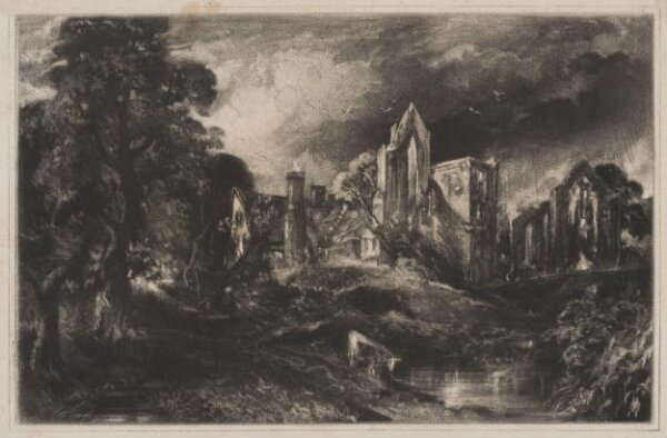 Constable, John RA, Castle Acre Priory