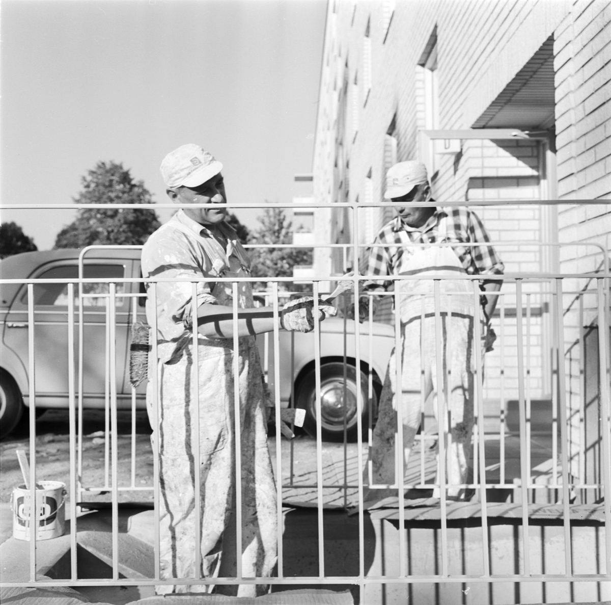 Tierp Arbetarbladet, Tierp’s largest housing project, “Banken,” Uppland, August 1968