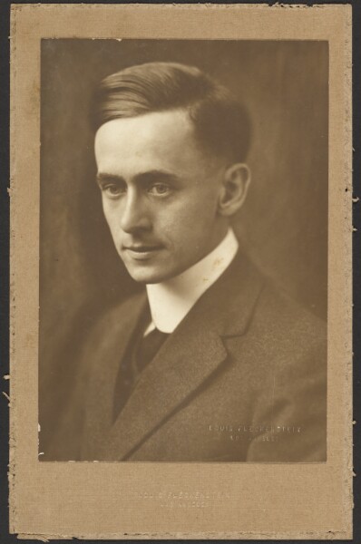 Louis Fleckenstein, [Portrait of a Man with High Collar]
