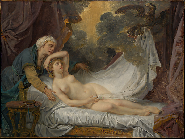 Jean-Baptiste Greuze, Aegina Visited by Jupiter