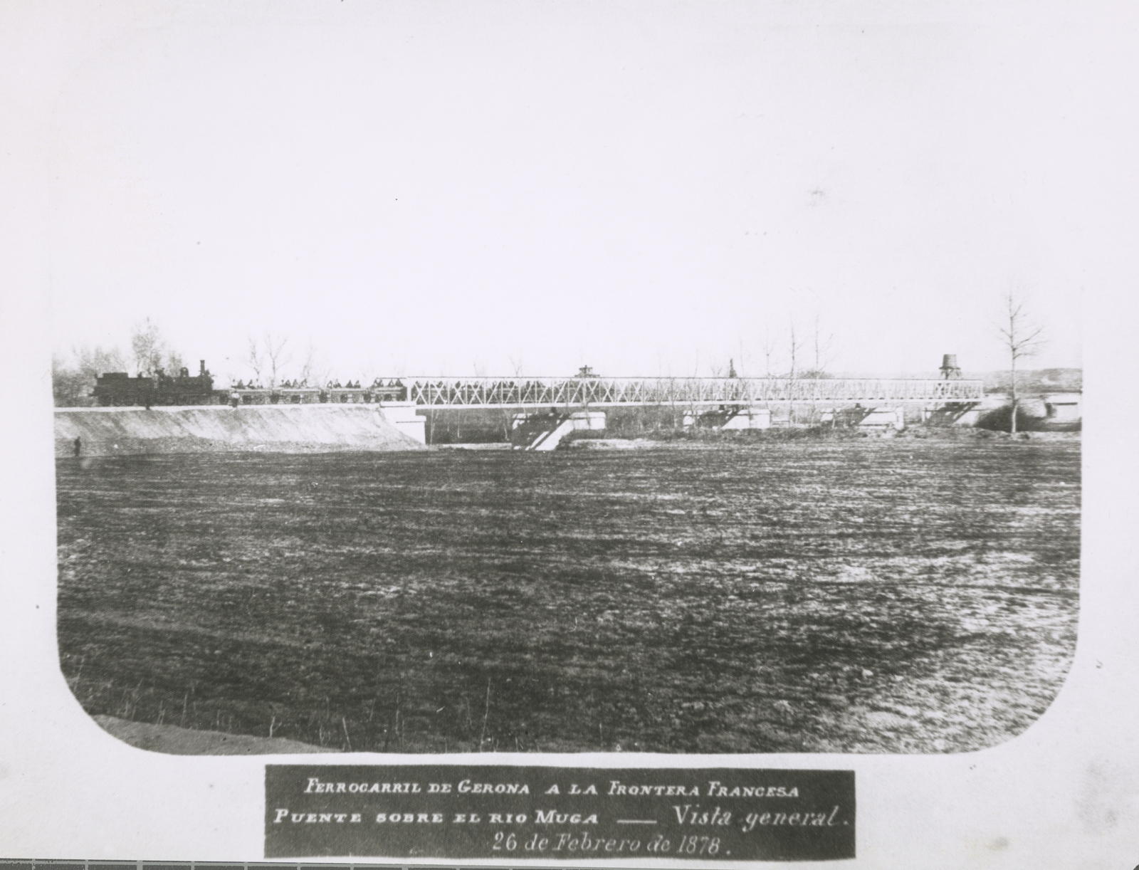 Desconegut, Bridge over the Muga River - General view