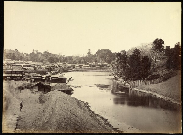 Felice Beato, View from the Tycoons Palace, Yedo