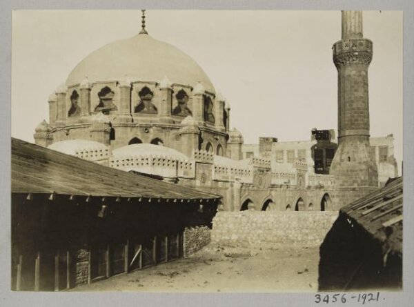 K.A.C. Creswell, Exterior view from the west on the mosque of Sinan Pasha, Cairo