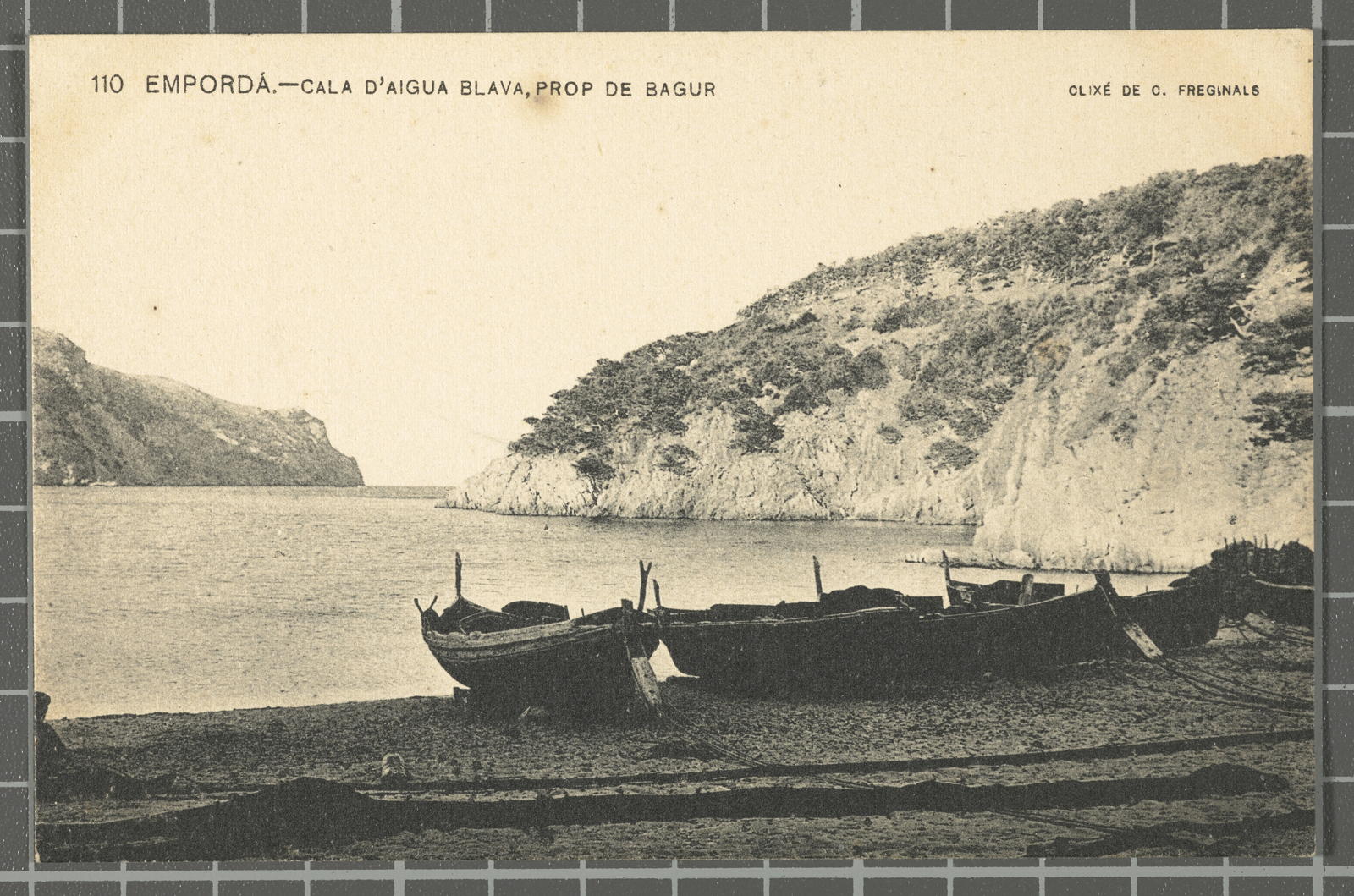 C. Freginals, 110 Empordá.-Cala d'Aigua Blava, prop de Bagur