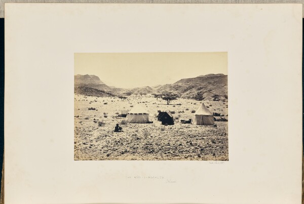 Francis Frith, The Wadi-L-Bagleh, Sinai