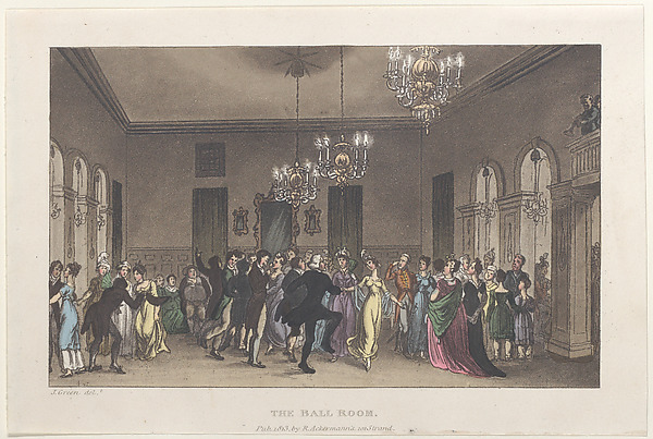 Thomas Rowlandson, The Ball Room