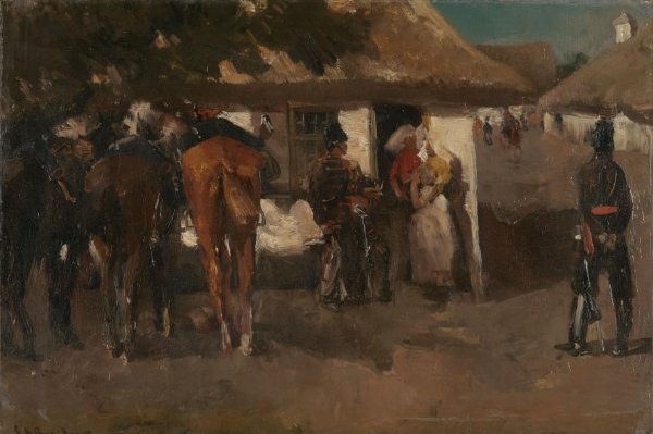 George Hendrik Breitner, Billeting the Troops