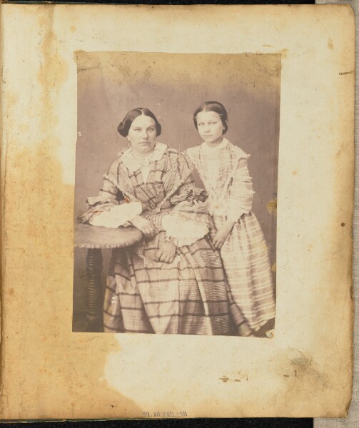 Jakob Höflinger, [Portrait of a woman and girl]