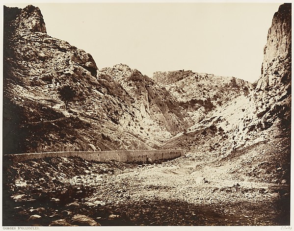 Edouard Baldus, Gorges d'Ollioules
