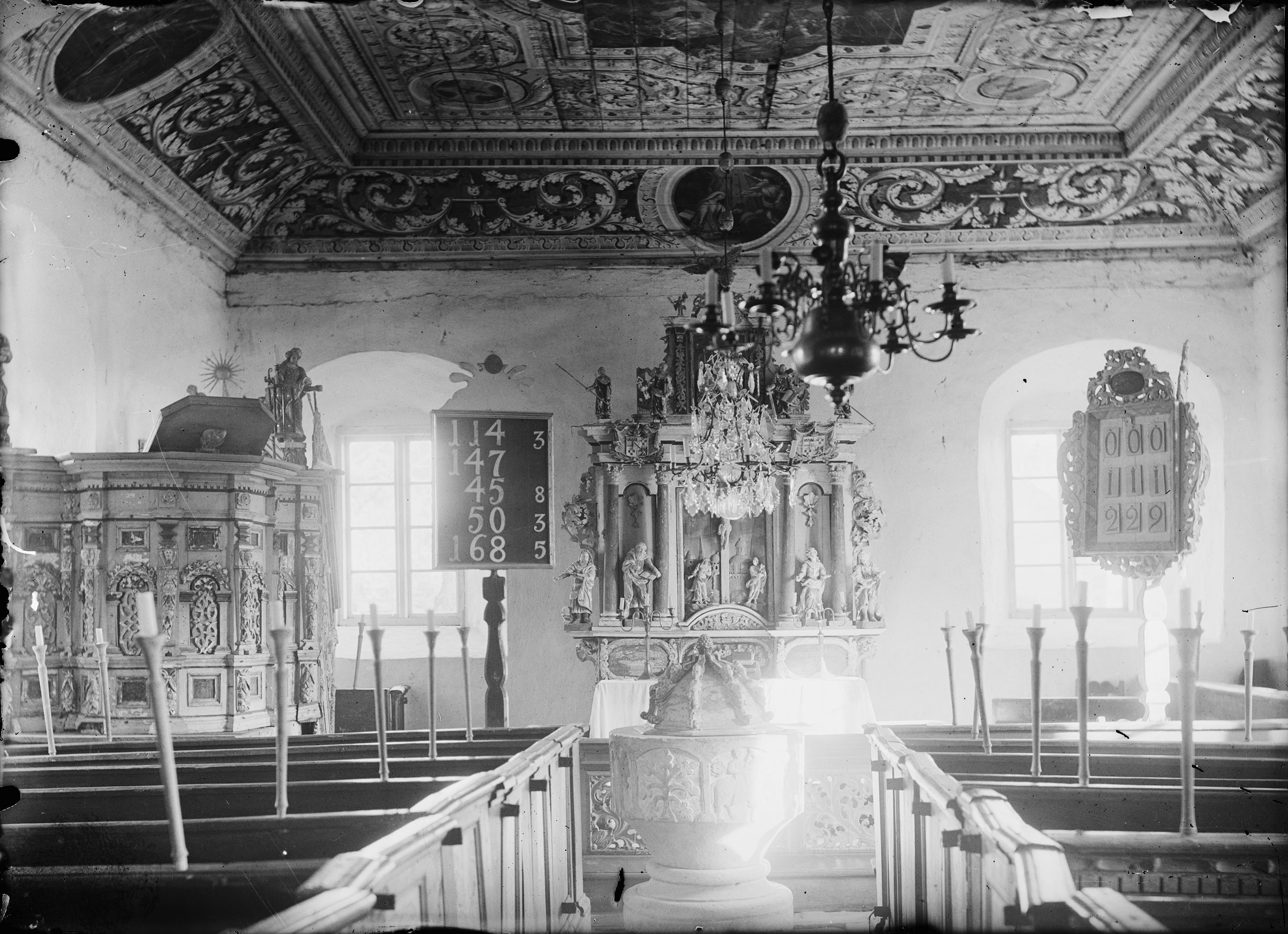 Sven Brandel, Västerplana kyrka