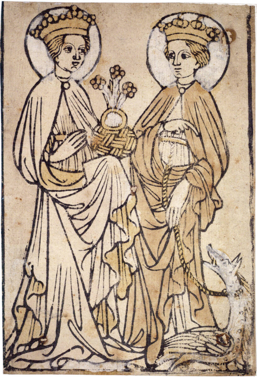 Anonym, Heilige Dorothea und heilige Margareta