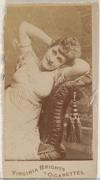 Allen & Ginter, From the Actors and Actresses series (N45, Type 5) for Virginia Brights Cigarettes