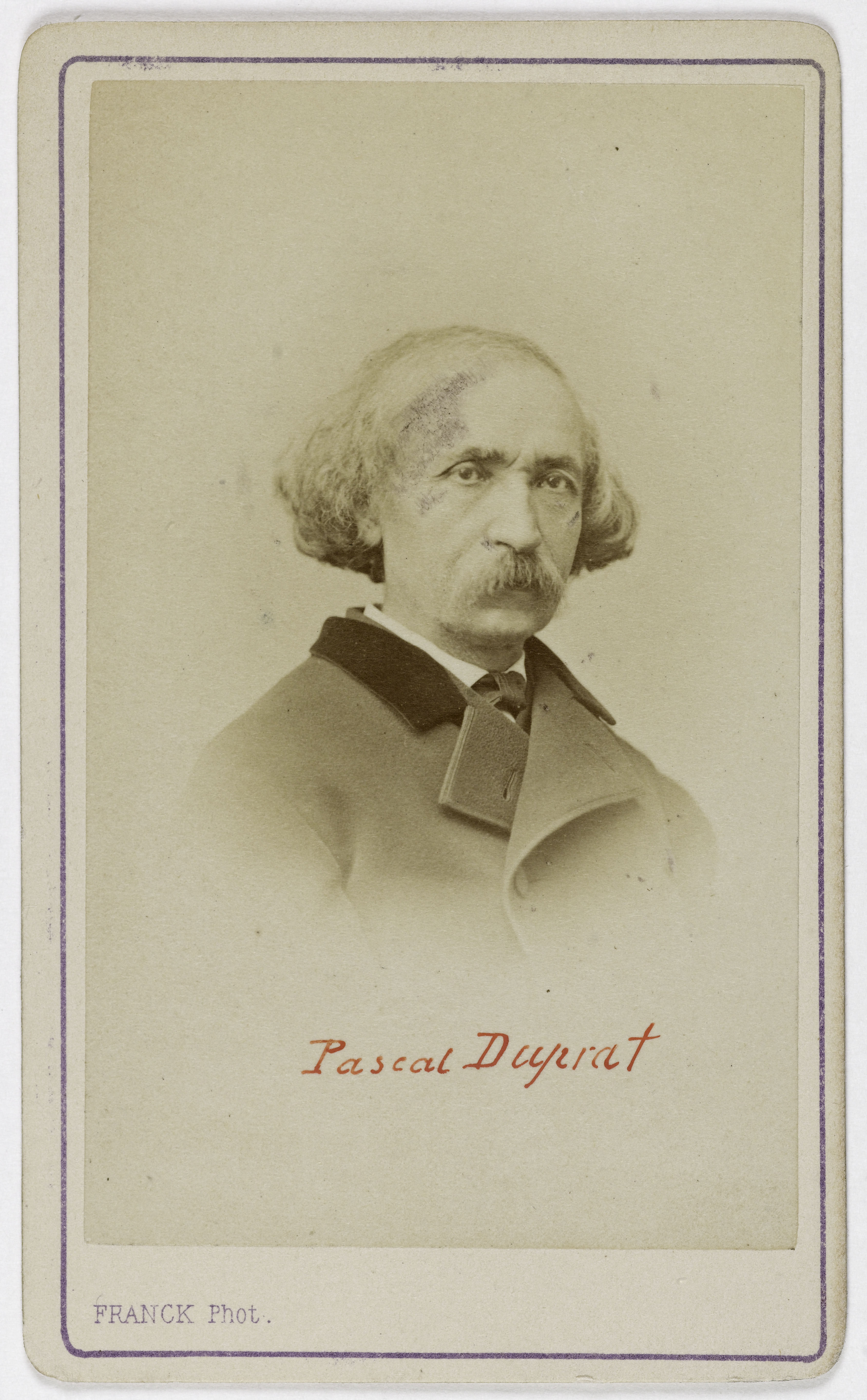 Franck, Portrait de Pascal Duprat (1815-1885), (écrivain, homme politique)