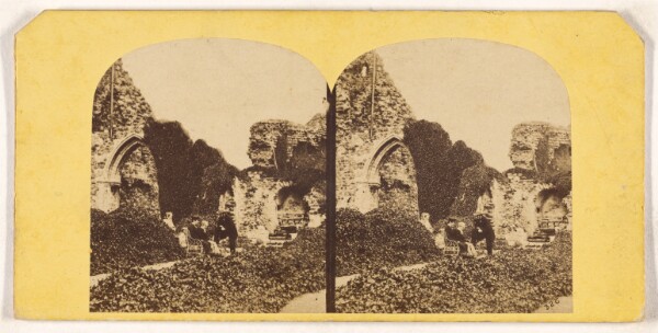 Unknown, Hastings. The Castle, showing the side Chapel.