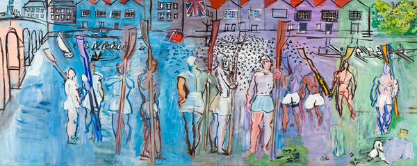 Raoul Dufy, Régates à Henley, les rameurs