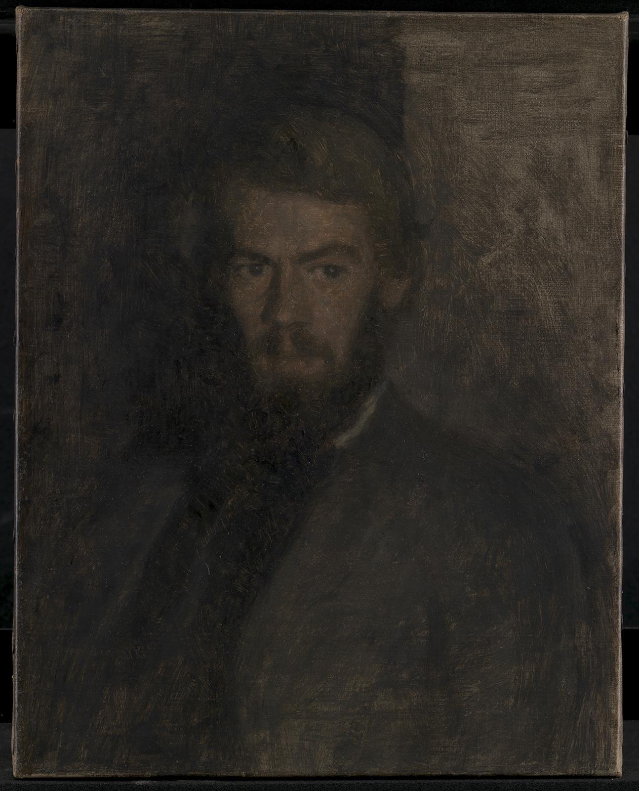 Vilhelm Hammershøi, Henry Madsen. Skitse