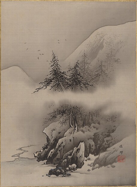 Hashimoto Gahō, Snow Landscape