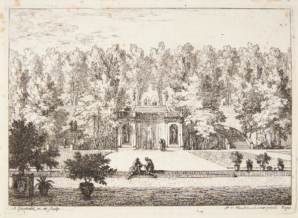 Abraham Genoels, Haveanlæg