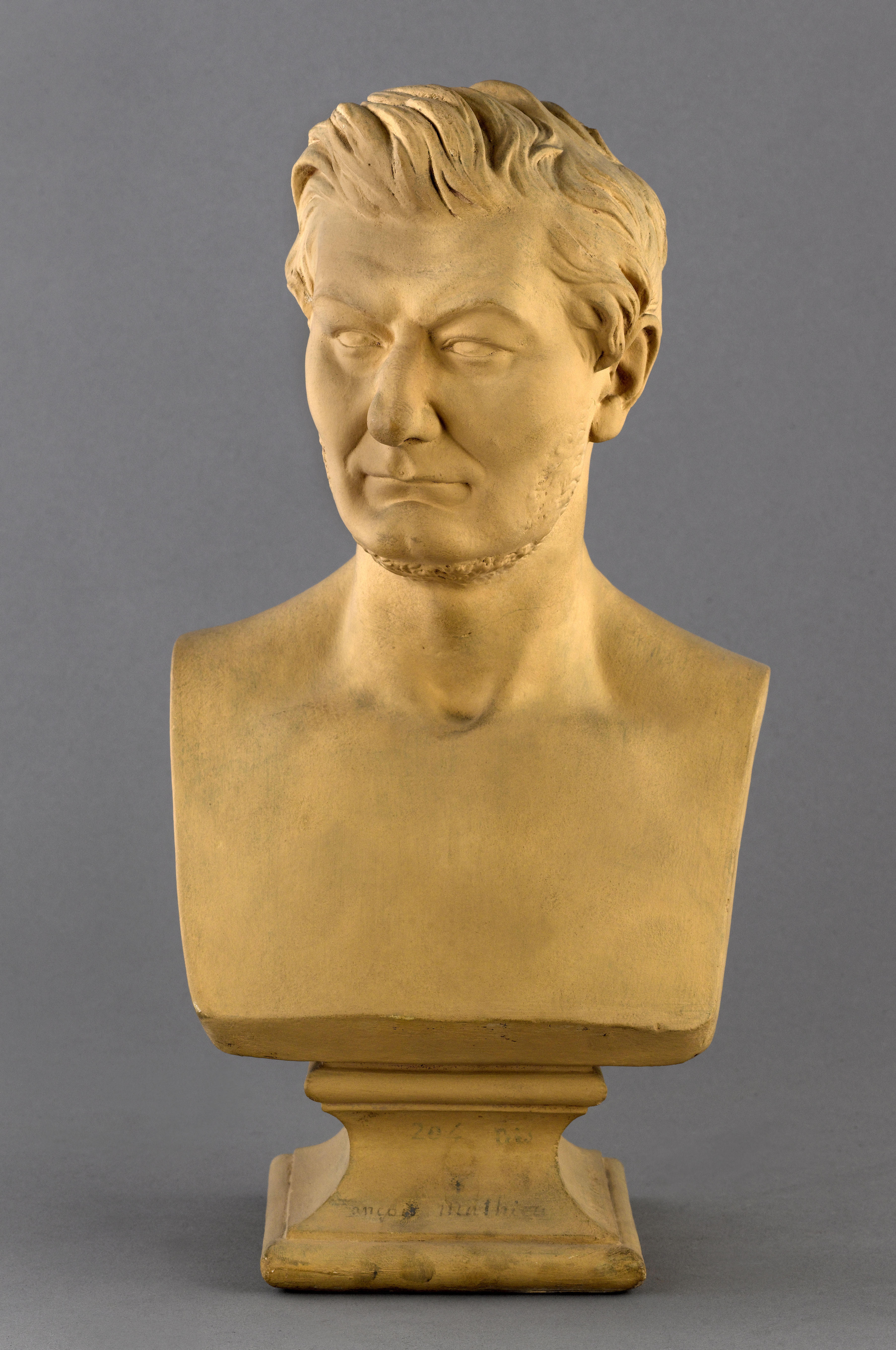 Jean Pierre Dantan, Portrait sérieux du banquier, François Mathieu
