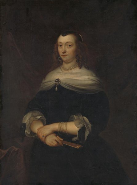 Jacob van Loo, Portrait of a Woman, probably Lucretia Boudaen (1617-1663)