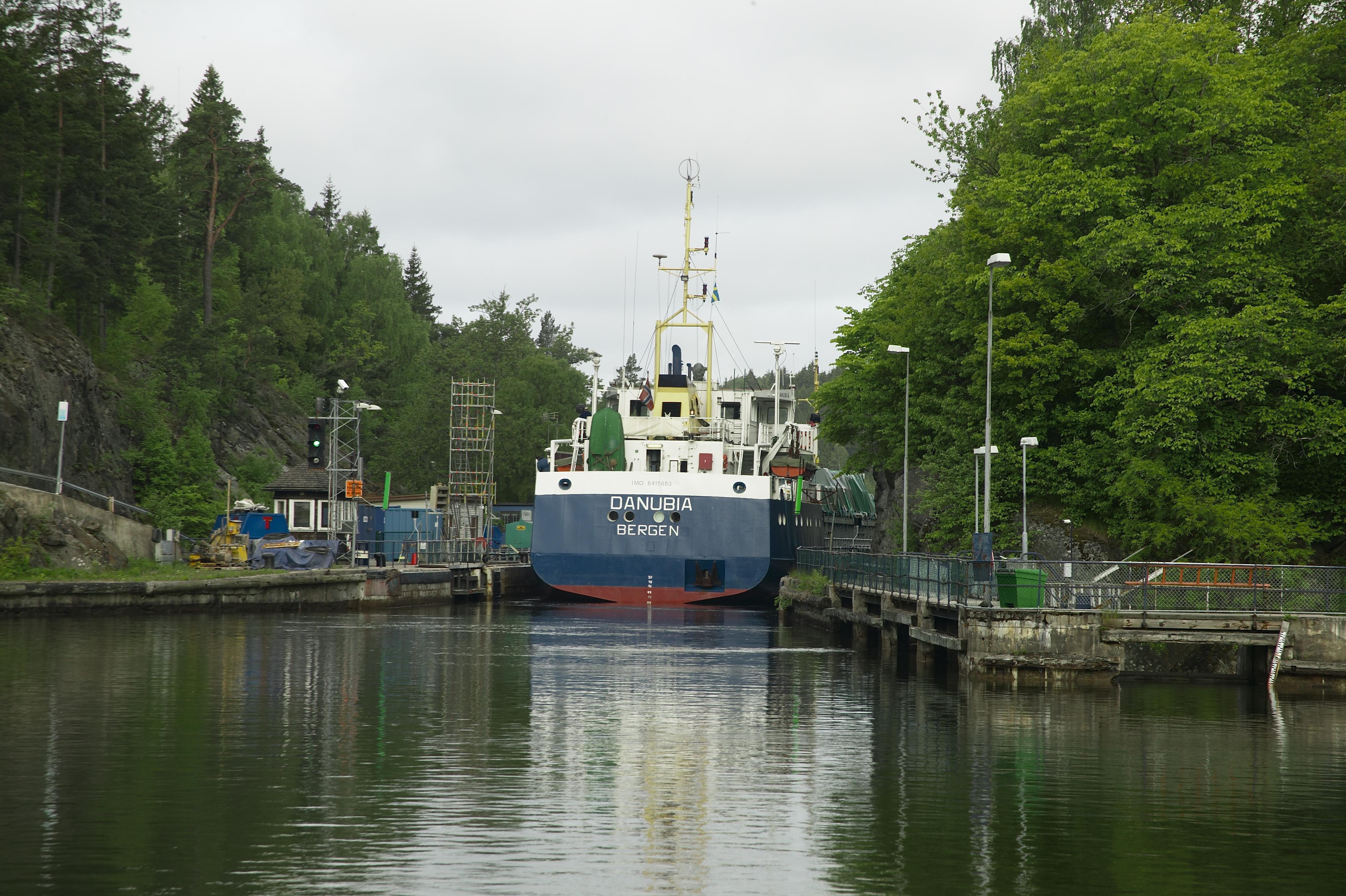 Bengt A Lundberg, Trollhätte kanal