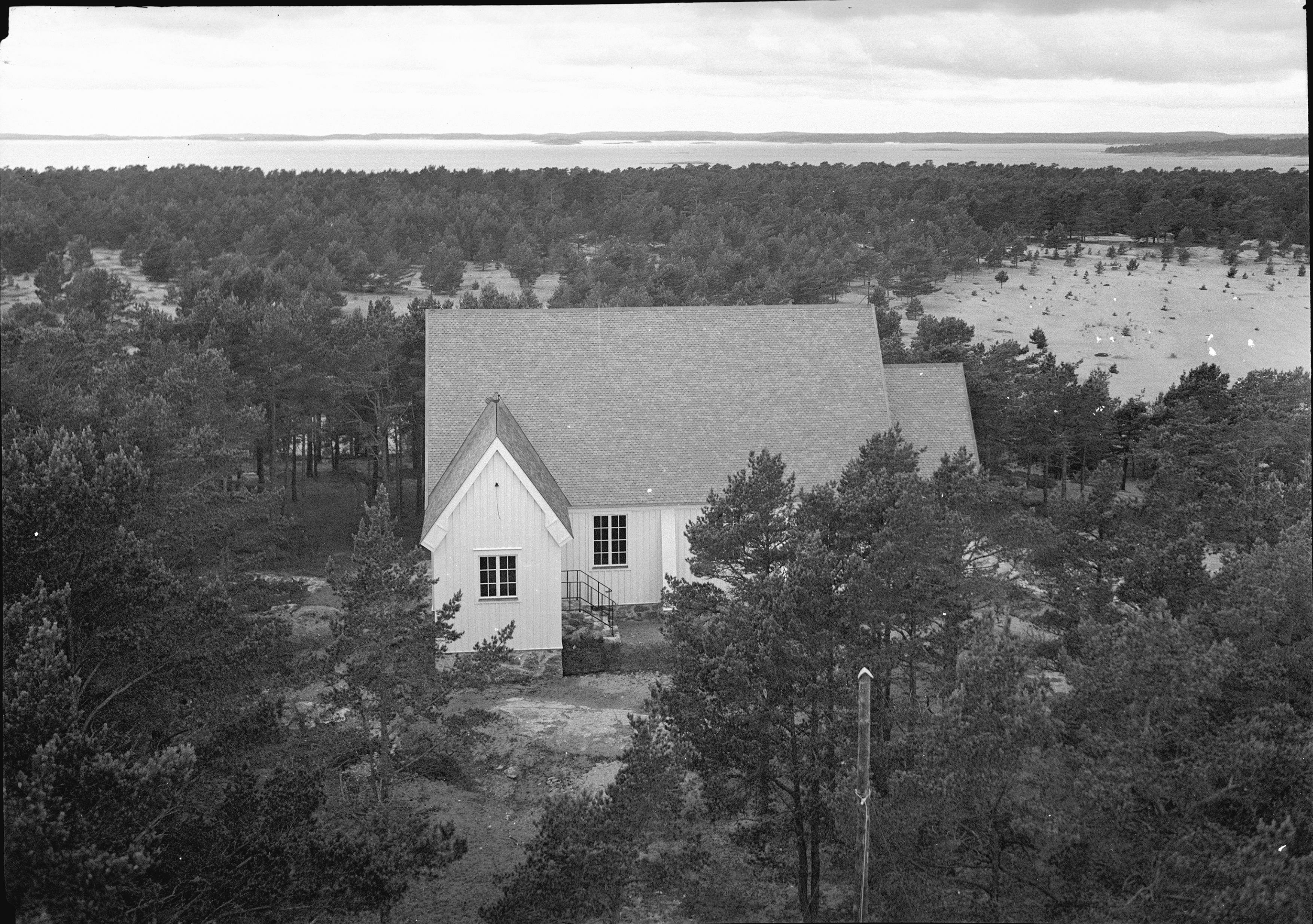 Nils Lagergren, Djurö, Sandhamns kapell