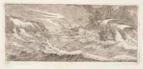 Reinier Zeeman, Sejlskibe i storm