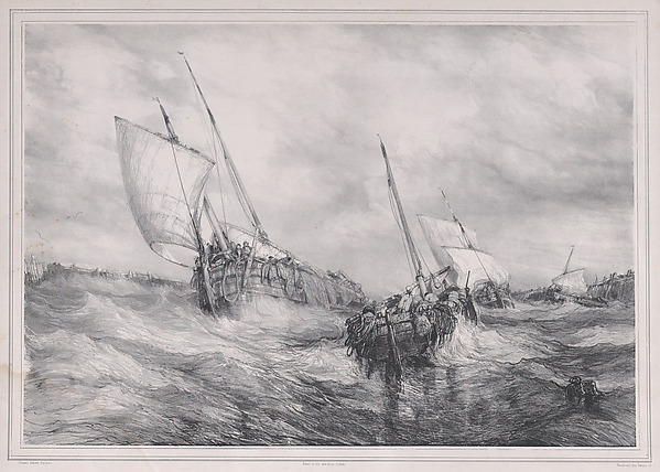 Eugène Isabey, Return to the Port