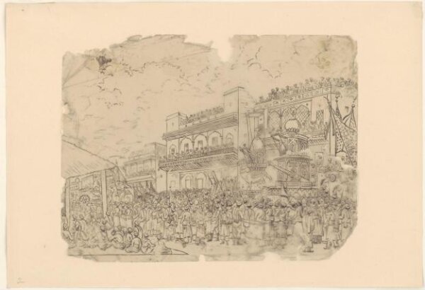 Unknown, One of Thirty-two paintings depicting festivals, ceremonies and occupations.