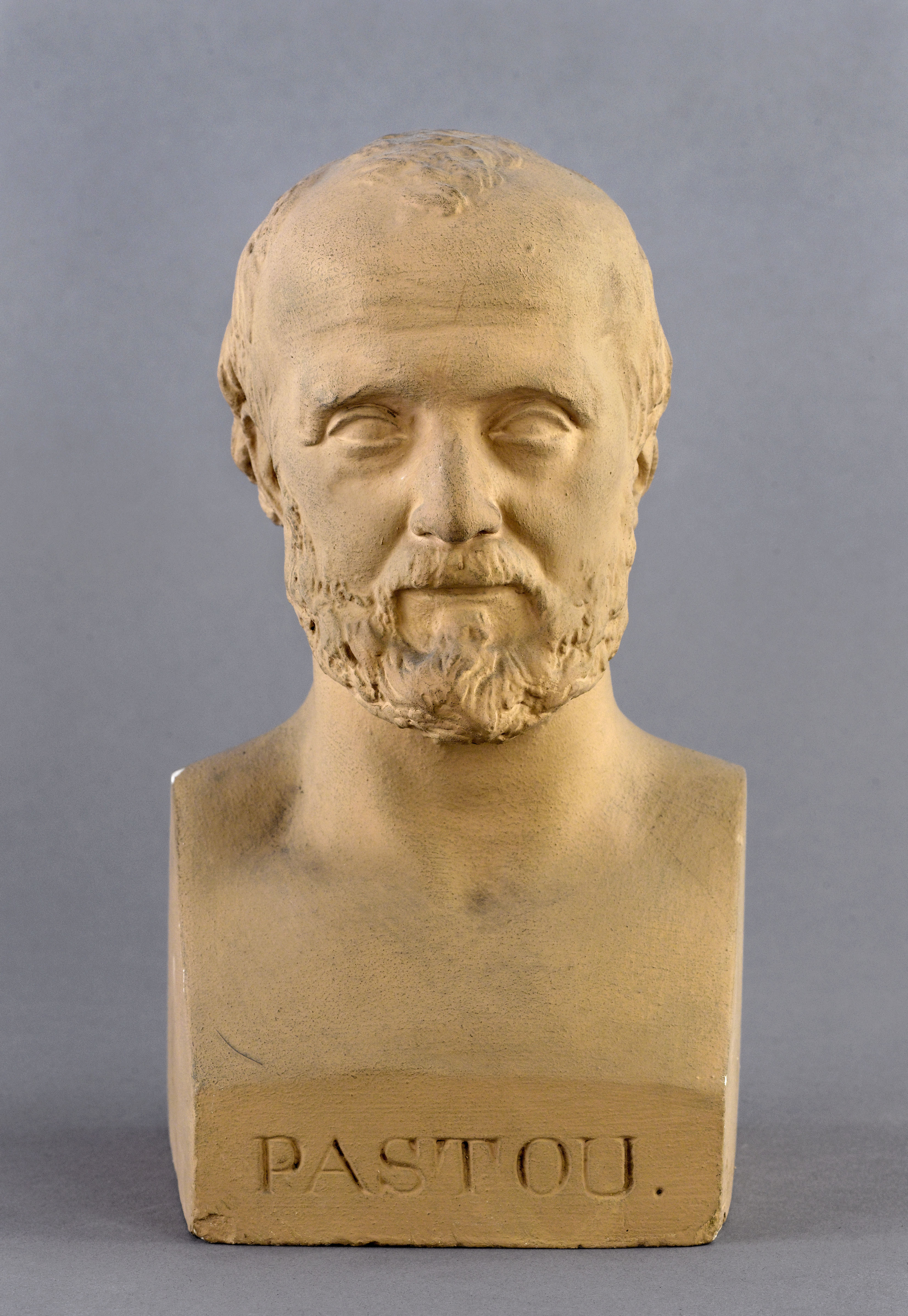 Jean Pierre Dantan, Portrait sérieux du professeur de chant, Etienne-Jean-Baptiste Pastou, (1784-1851).
