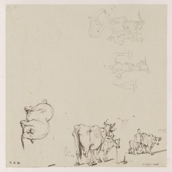 George Chinnery, Figures and animals