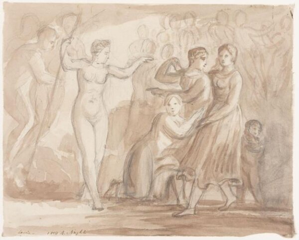 Unknown, Drawing by a member of the Sketching Society