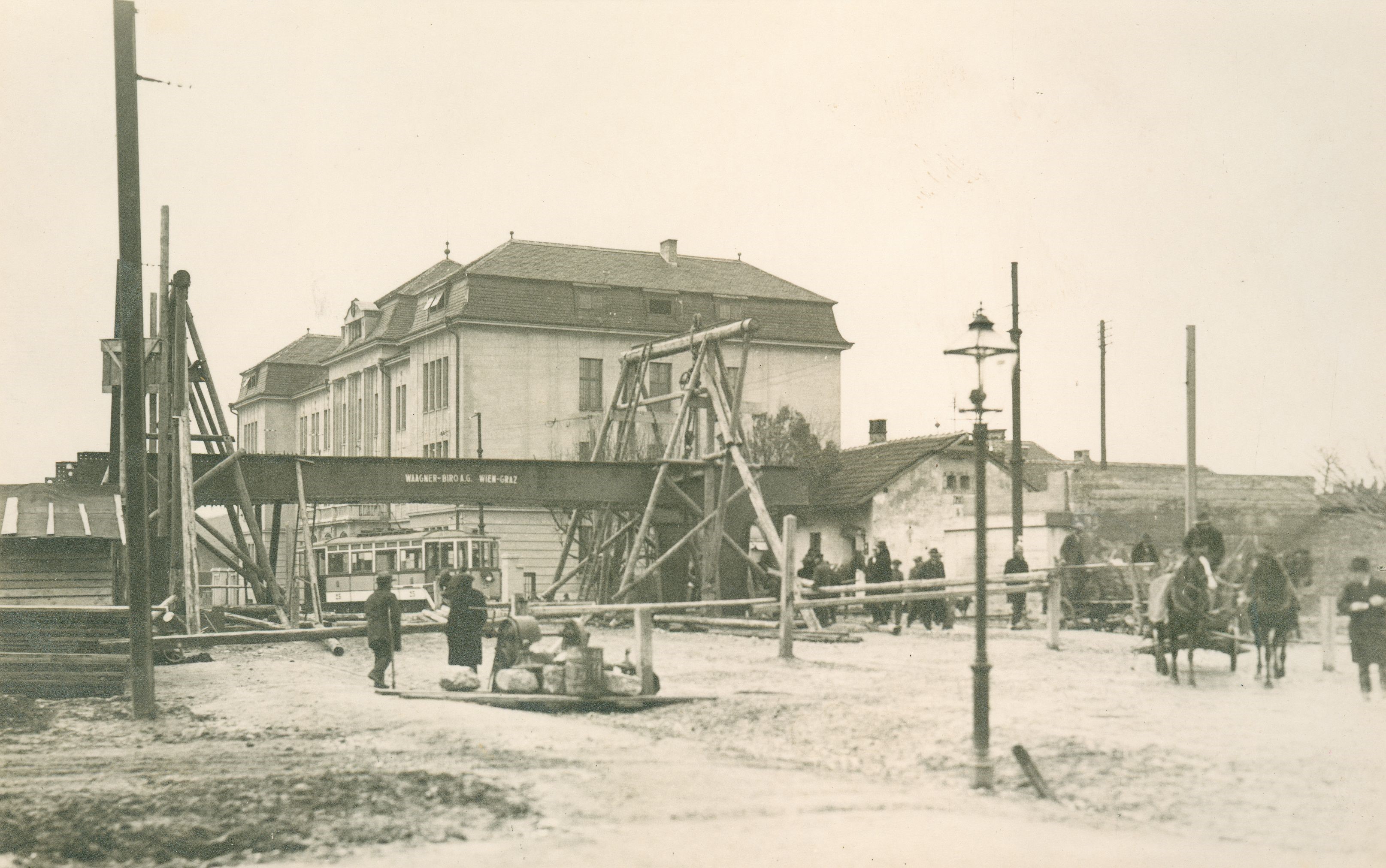 Vladimir Horvat, Zagreb (Savska cesta) - Drugi podvožnjak u gradnji