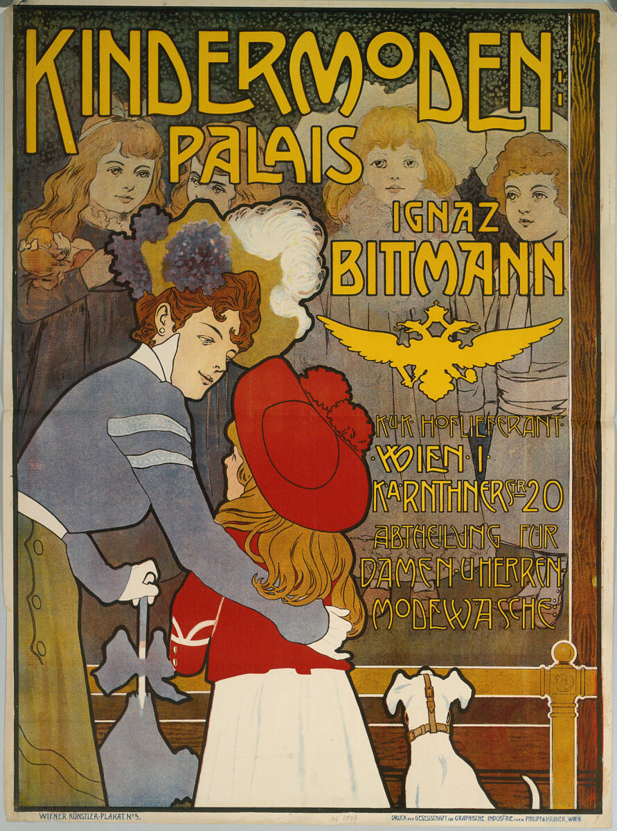 Anonym, KINDERMODEN-PALAIS; IGNAZ BITTMANN; KÄRNTNERSTR. 20