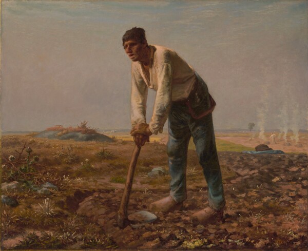 Jean-François Millet, Man with a Hoe