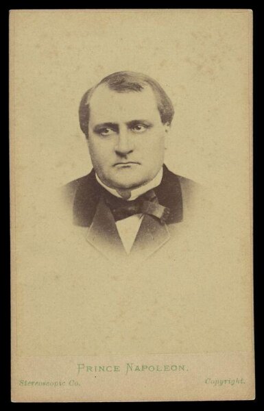 London Stereoscopic and Photographic Company, A portrait of 'Prince Napoleon'