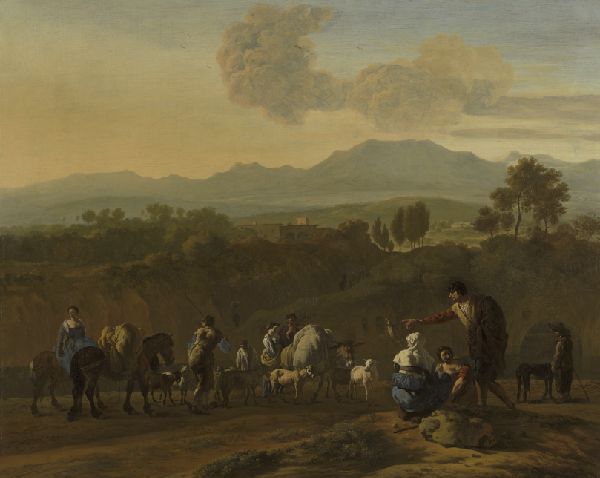 Karel Dujardin, Roman Campagna