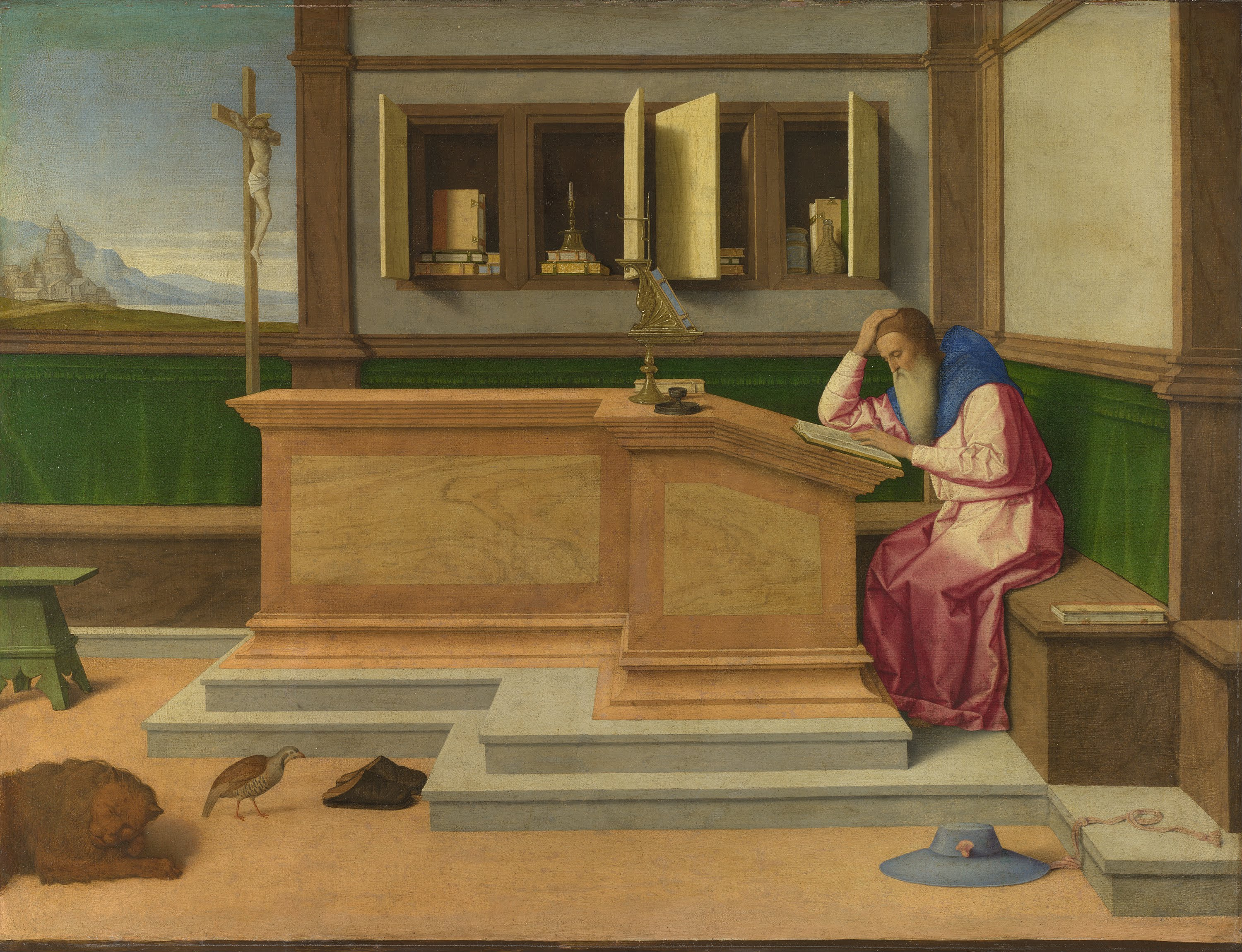 Vincenzo Catena, Saint Jerome in his Study